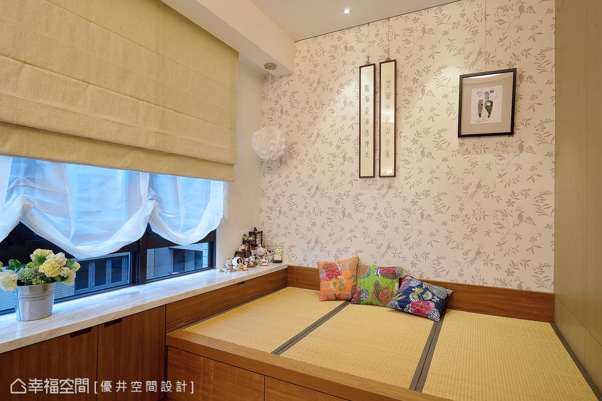 卧室图片来自幸福空间在198平自然朴实 勾勒日式禅意的分享