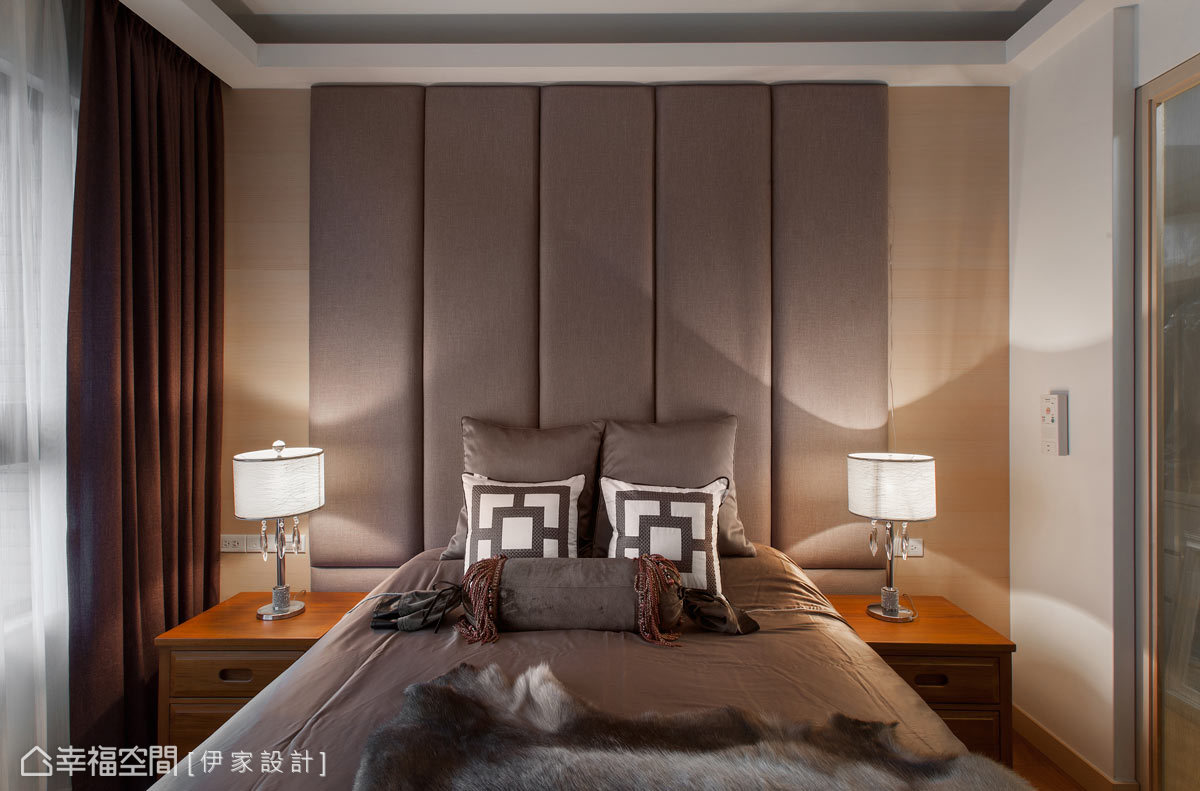 卧室图片来自幸福空间在132平美感兼蓄 演绎大宅质韵的分享