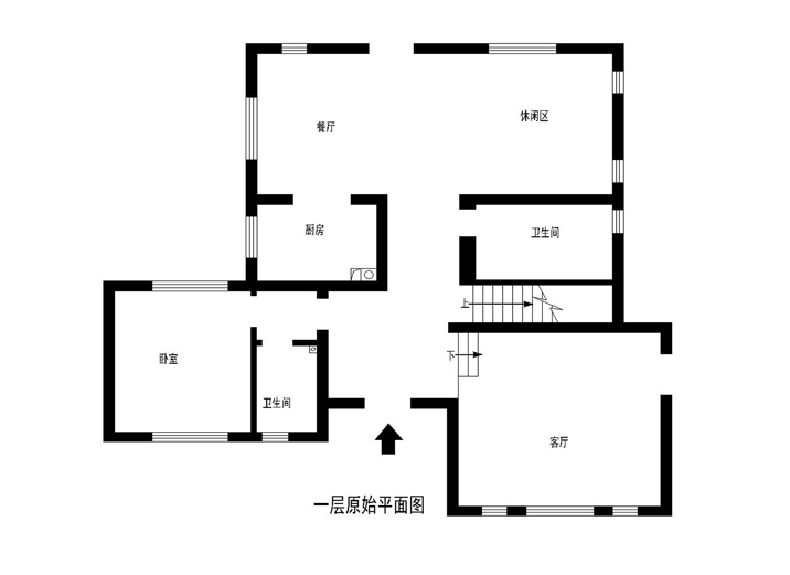 刘杨成 刘杨 杨成 户型图图片来自交换空间刘杨成室内设计师在210平深色古典欧式混搭复式家的分享