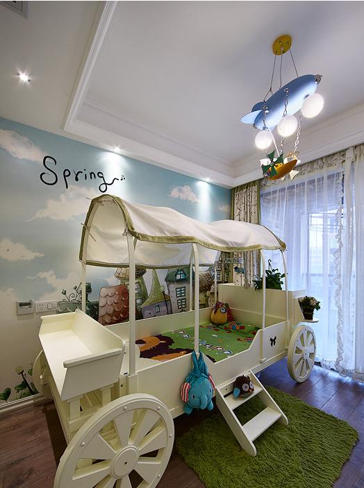 儿童房图片来自佰辰生活装饰在89方打造约塞米特美式风格的分享