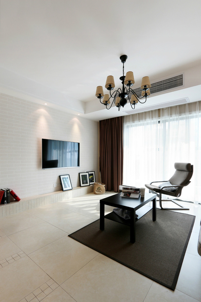 简约 三居 客厅图片来自实创装饰上海公司在简约风格调干净小清新的分享