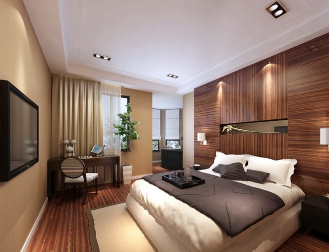 欧式 三居 卧室图片来自亚光亚装饰在中铁国际城 三居室 新古典风格的分享