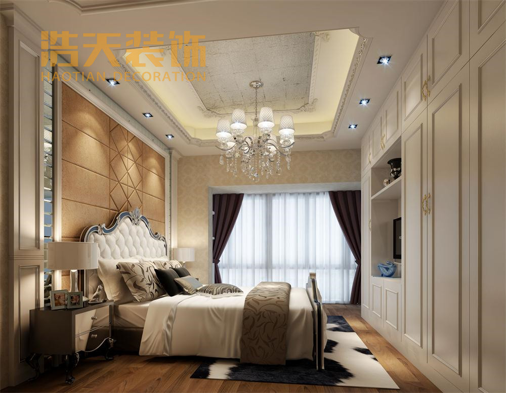 卧室图片来自深圳市浩天装饰在滨河时代~陈总的分享