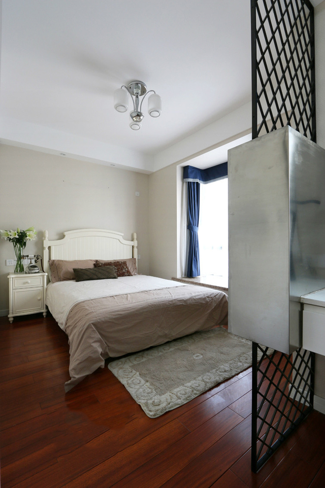 混搭 三居 旧房改造 卧室图片来自实创装饰上海公司在徐汇区151平混搭风格家装界的DIY的分享
