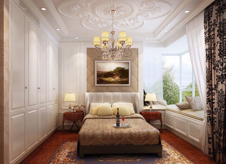 简约 欧式 二居 旧房改造 卧室图片来自今朝装饰小张在美式风格设计的分享