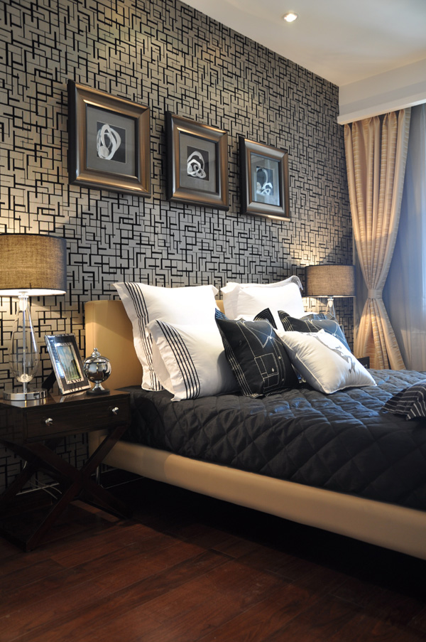 卧室图片来自别墅装修设计yan在后现代-成都凯旋水岸的分享