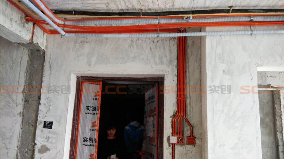 欧式 三居 水电验收 装修 在建工地 其他图片来自南京实创装饰夏雨荷在恒信珑湖国际137平水电验收的分享