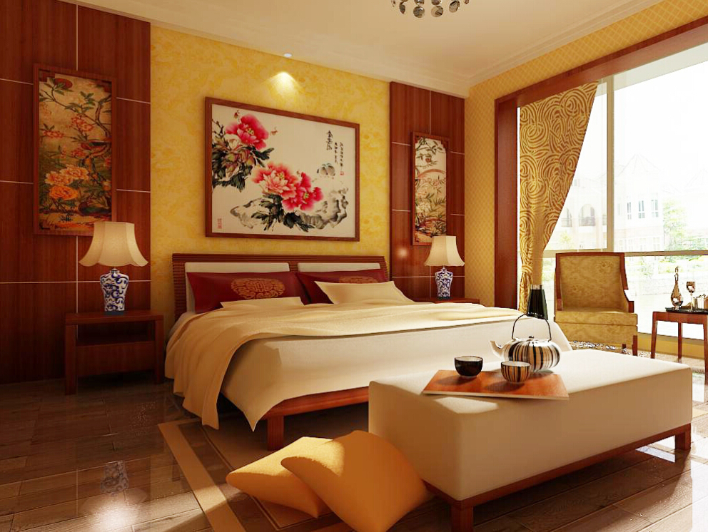 三居 卧室图片来自北京轻舟装饰公司在水郡长安的分享