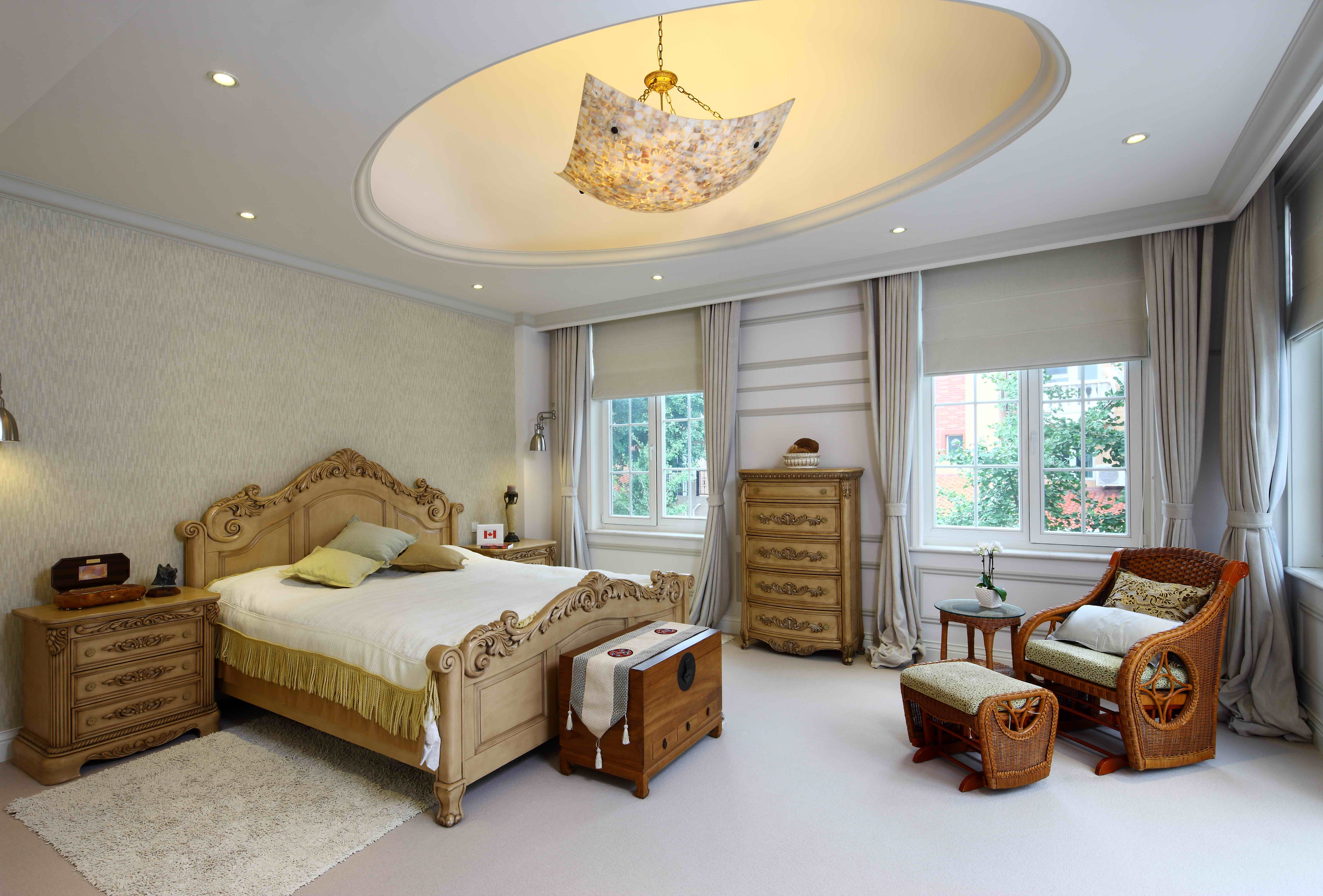 三口之家 欧美风格 舒适 怀旧 别墅 旧房改造 卧室图片来自北京别墅装饰在舒适，休闲，怀旧的生活气息的分享
