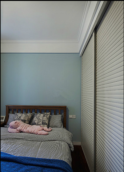 二居 简约 美式 卧室图片来自百合居装饰工程有限公司在简约美式的分享