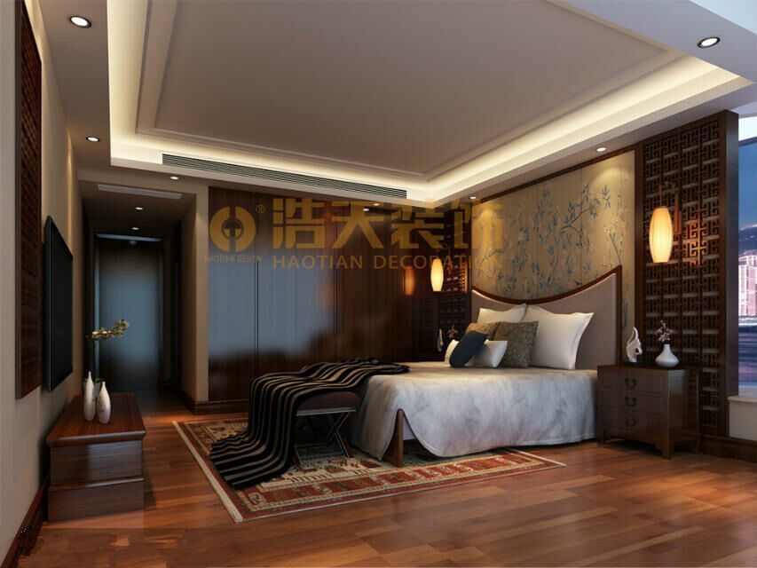 卧室图片来自深圳市浩天装饰在天域香山~何先生的分享