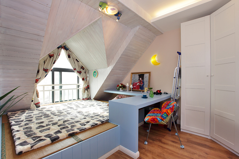 儿童房图片来自021image在美式小清新阁楼之家！的分享