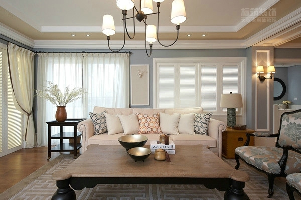 简约 欧式 三居 客厅图片来自四川标筑装饰公司在简约美式风格的分享