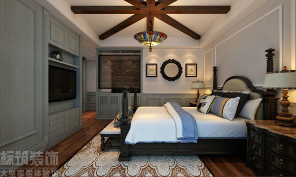 卧室图片来自四川标筑装饰公司在法式田园让人心怡的分享