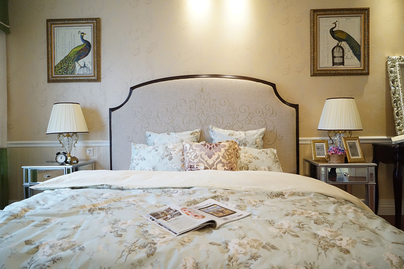 三居 美式 现代 阿拉奇设计 家庭装修 卧室图片来自阿拉奇设计在自在美式 随心生活的分享