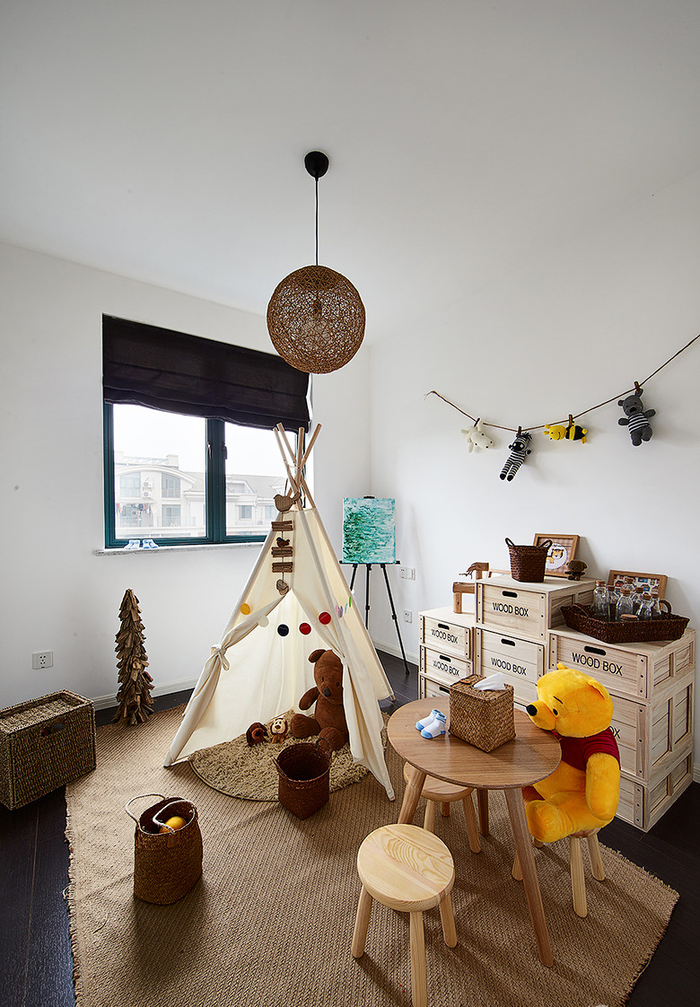 儿童房图片来自家装大管家在现代舒适之家 150平港式前卫loft的分享