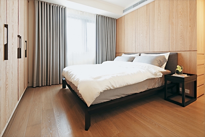 简约 三居 卧室图片来自实创装饰上海公司在浦东120平现代简约风格三居的分享