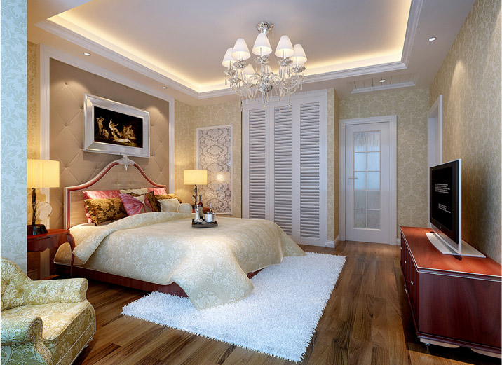 刘杨 杨成 卧室图片来自交换空间刘杨成室内设计师在130平富力又一城的分享