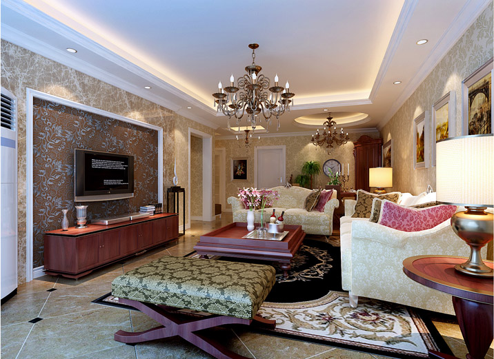 刘杨 杨成 客厅图片来自交换空间刘杨成室内设计师在130平富力又一城的分享