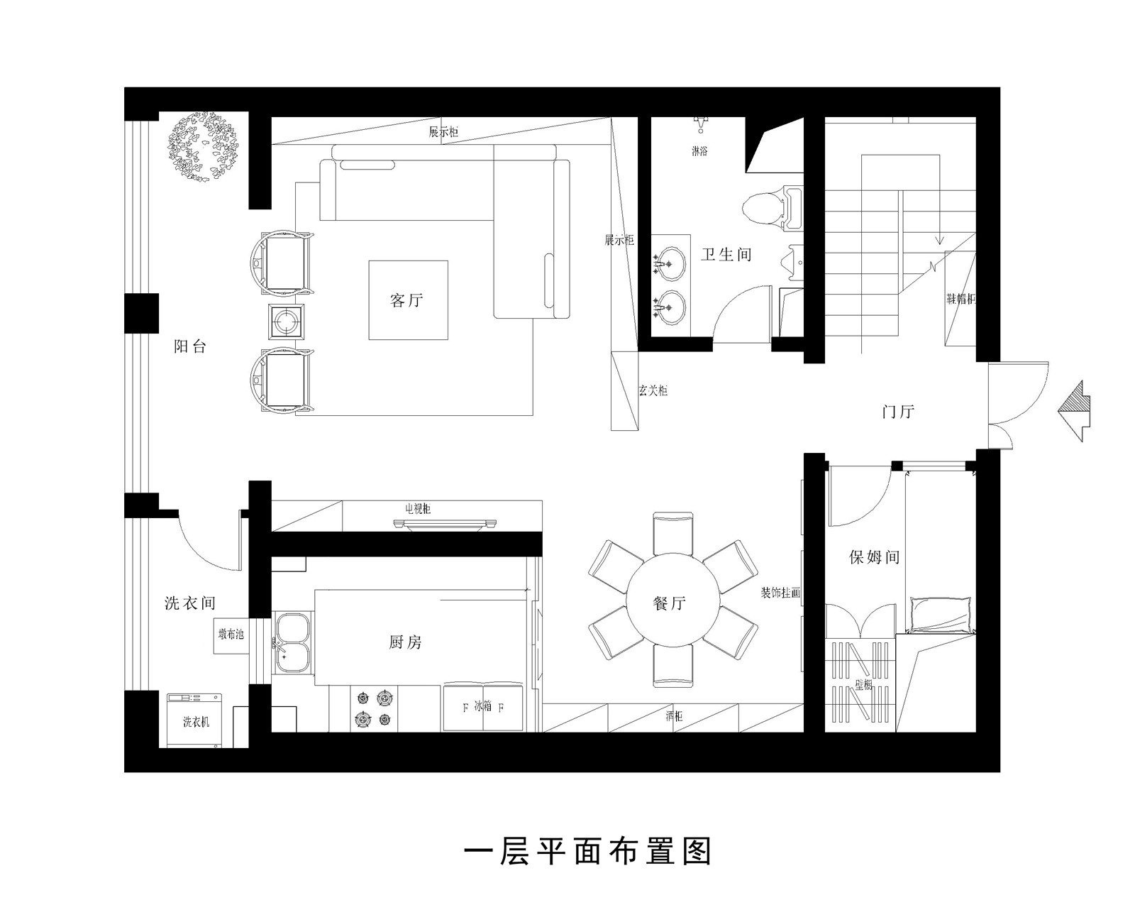 刘杨成 刘杨 户型图图片来自交换空间刘杨成室内设计师在200平复式房诠释奢华与大气的分享