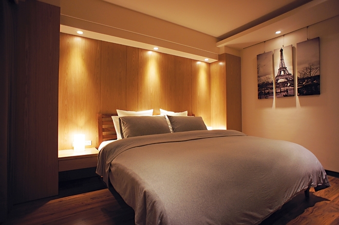 简约 三居 卧室图片来自实创装饰上海公司在温润质蕴人文三居的分享