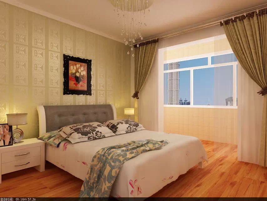 卧室图片来自山西都市时空装饰小吴在太铁佳苑88简约风格设计效果图的分享