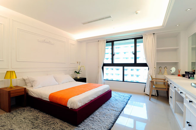 简约 二居 新古典风格 卧室图片来自实创装饰上海公司在松江区110平现代新古典爱家的分享