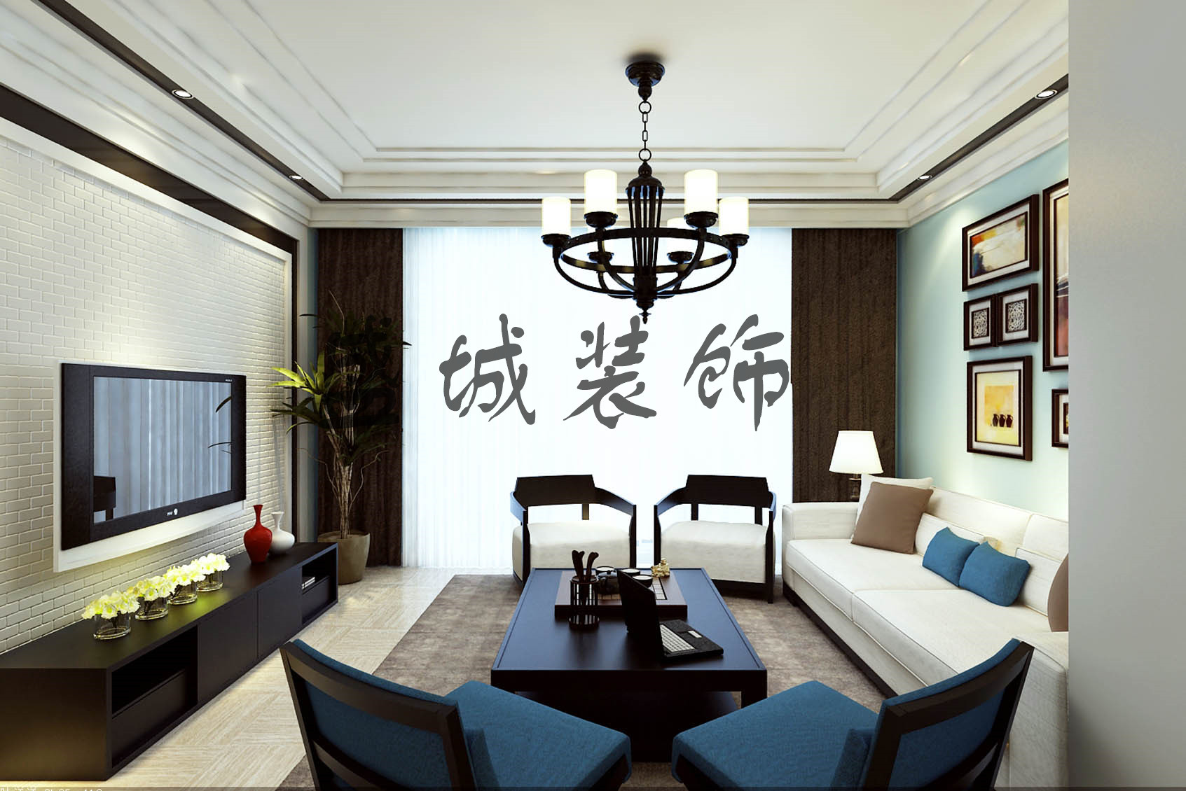 客厅图片来自半岛e家-小张在水色成诗的分享