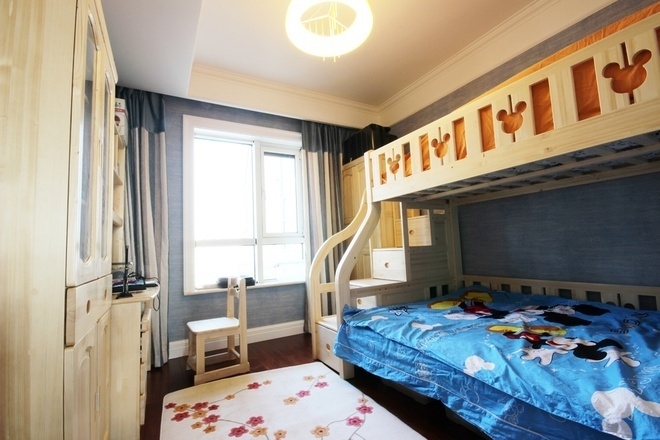 三居 家庭装修 简欧 阿拉奇设计 儿童房图片来自阿拉奇设计在优美凹凸感的简欧家庭装修设计的分享
