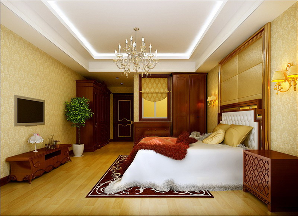 混搭 三居 白领 收纳 80后 小资 卧室图片来自实创装饰完美家装在东方太阳城170平美式风格案例的分享