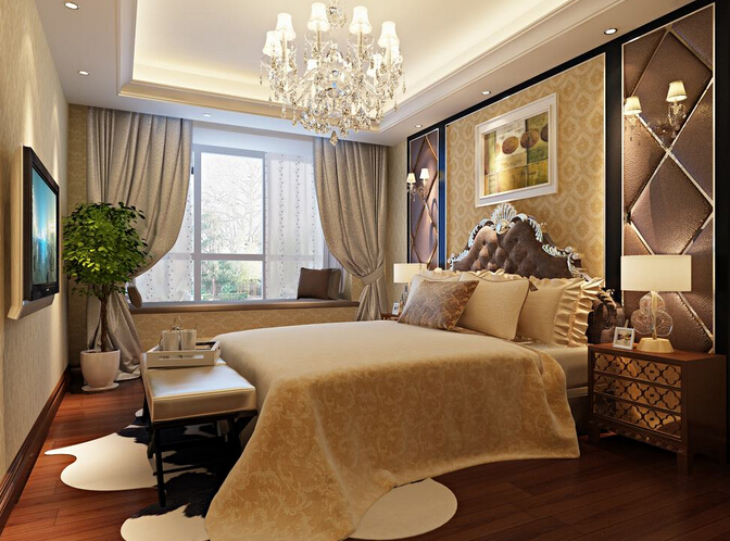 简约 欧式 混搭 三居 收纳 小资 卧室图片来自刘建勋在新房客厅装修效果图的分享