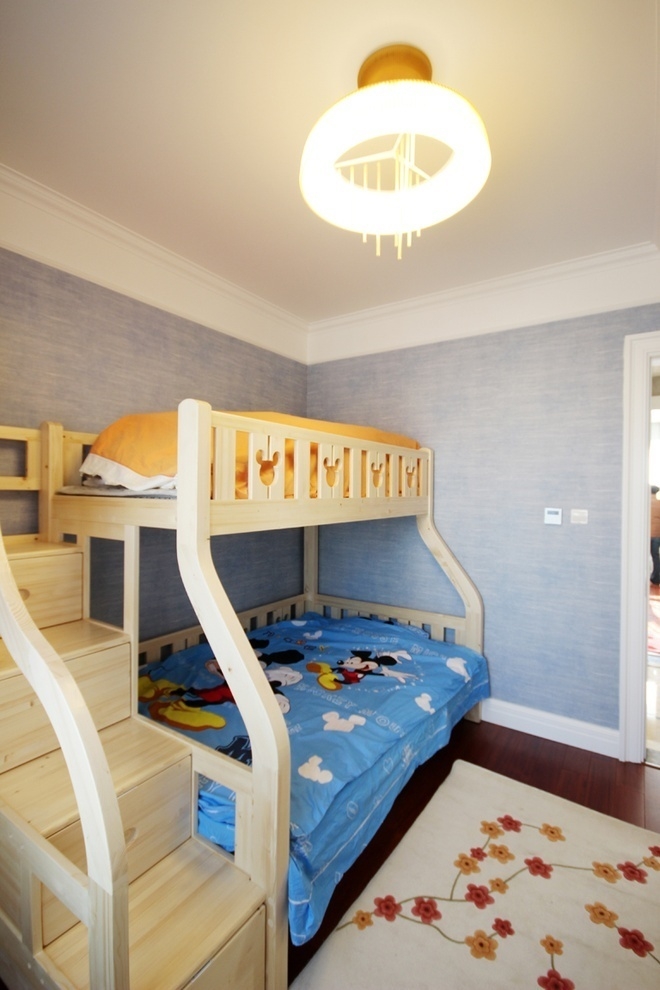 三居 家庭装修 简欧 阿拉奇设计 儿童房图片来自阿拉奇设计在优美凹凸感的简欧家庭装修设计的分享