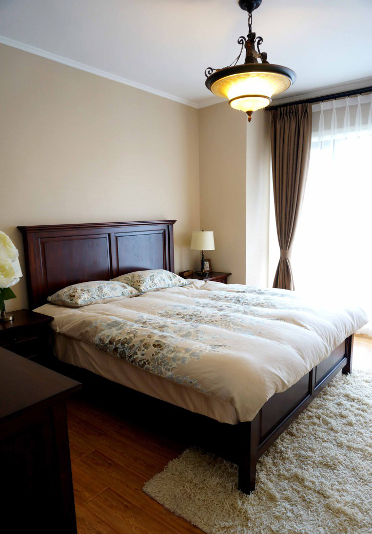 卧室图片来自北京今朝装饰在90平米老房翻新恬静美式风格的分享