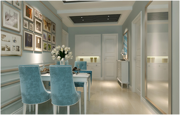 餐厅图片来自交换空间刘杨成室内设计师在112平清新北欧风格的分享