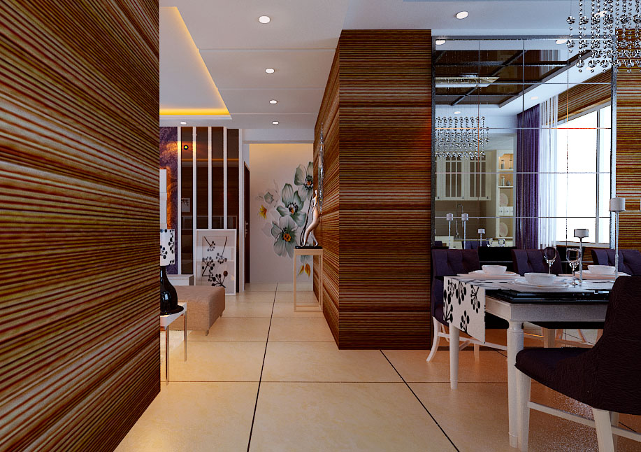 三居 餐厅图片来自百家装饰小王在中海国际120平的分享