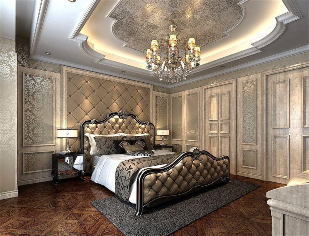 欧式 白领 别墅 卧室图片来自天津科艺隆装饰在科艺隆-东丽湖万科城别墅-欧式的分享