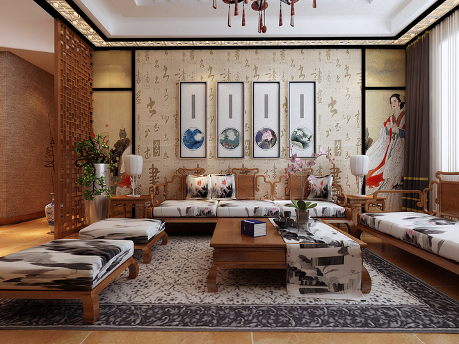简约 中式 欧式 田园 混搭 二居 三居 收纳 旧房改造 客厅图片来自周楠在中国印象的分享