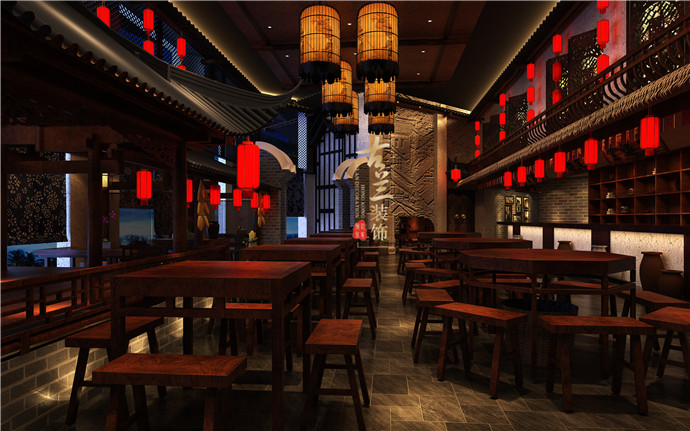 中式 主题餐厅 餐厅设计 餐厅装修 欧式 其他图片来自成都_古兰装饰在主题餐厅-一村三社的分享