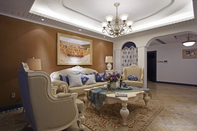客厅图片来自西安实创家居装饰小燕在地中海风格的分享