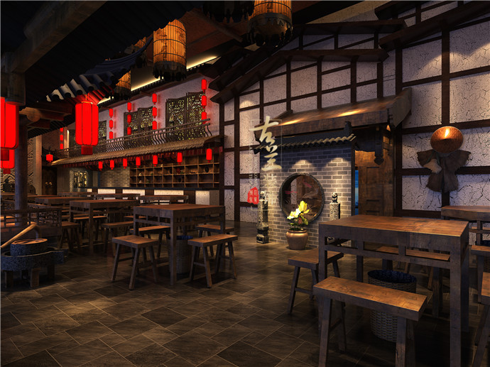 中式 主题餐厅 餐厅设计 餐厅装修 欧式 其他图片来自成都_古兰装饰在主题餐厅-一村三社的分享