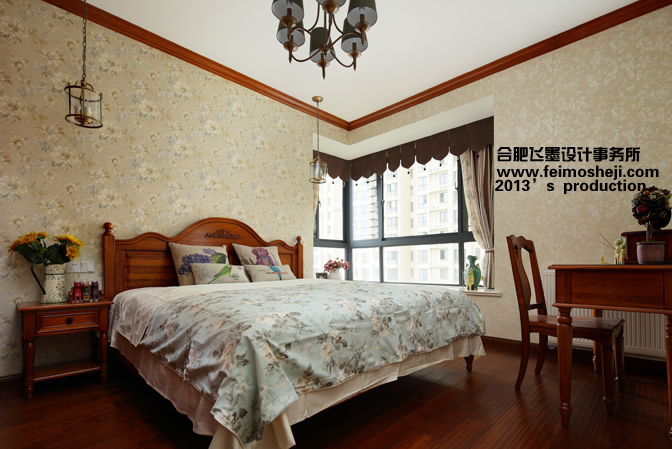 混搭 80后 小资 三居 卧室图片来自合肥飞墨李秀玲设计在春晓——合肥李秀玲设计作品的分享