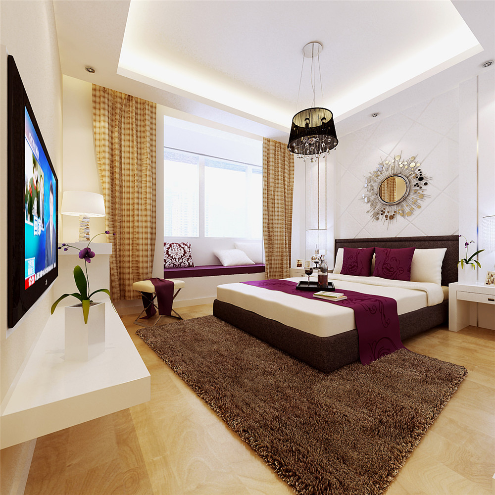 欧式 二居 白领 卧室图片来自天津科艺隆装饰在科艺隆-新汇华庭-简欧风格-120平的分享