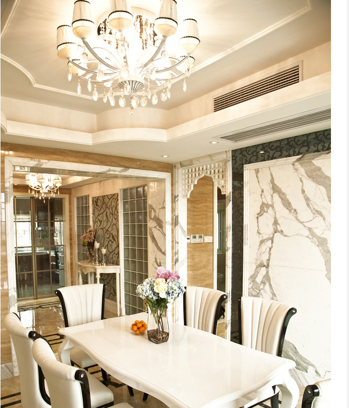 日升装饰 餐厅图片来自装修设计芳芳在林隐天下180平复式欧式风格的分享