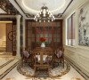 飘鹰锦和花园别墅户型装修新中式风格设计方案展示，上海聚通装潢最新设计案例展示，欢迎品鉴！