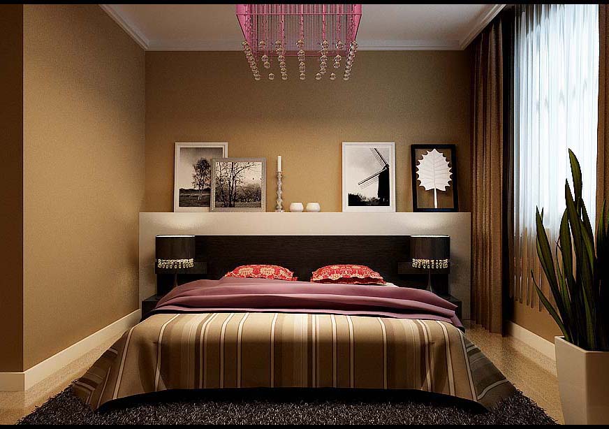二居 卧室图片来自百家装饰小王在泰奕青园102平的分享