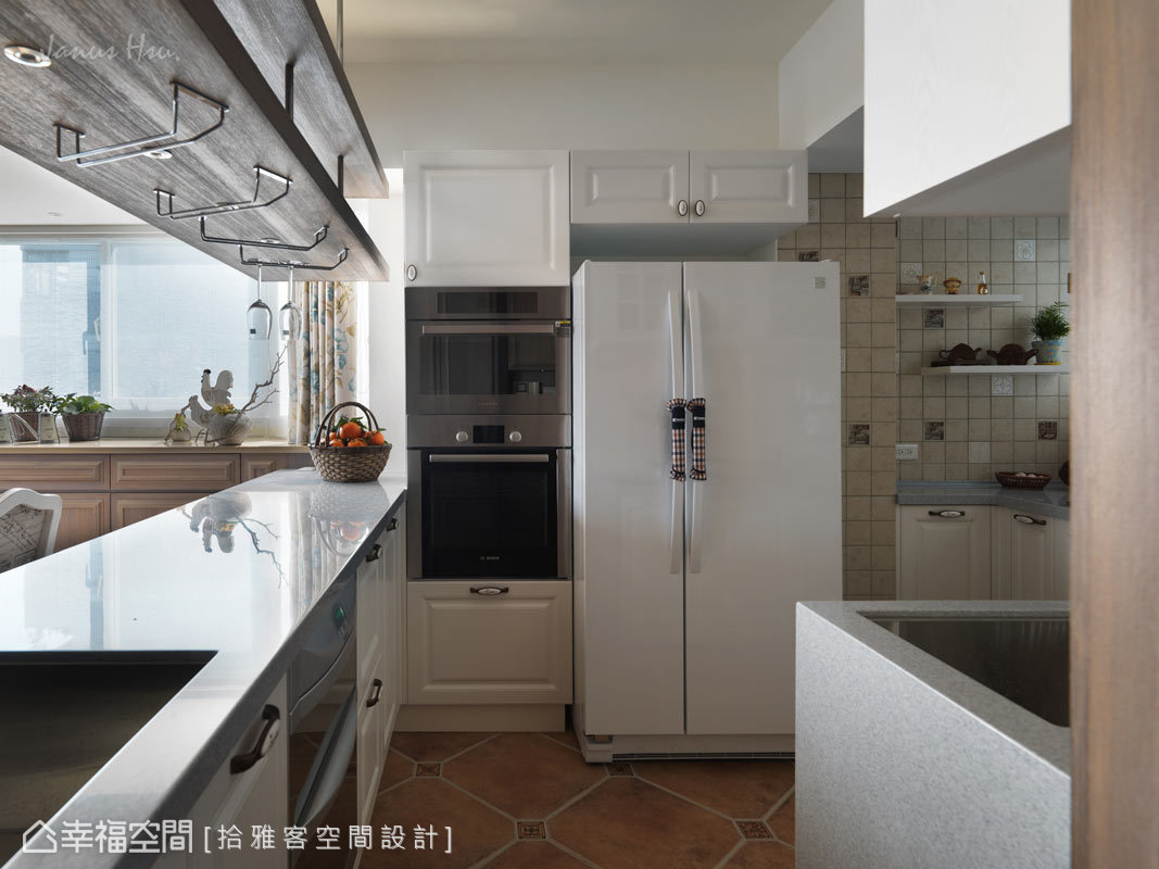 厨房图片来自幸福空间在89平美式乡村风貌的分享