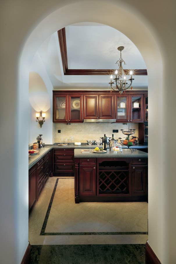 鹭湖宫 450平米 法式风格 别墅 厨房图片来自cdxblzs在鹭湖宫 450平米 法式风格 别墅的分享