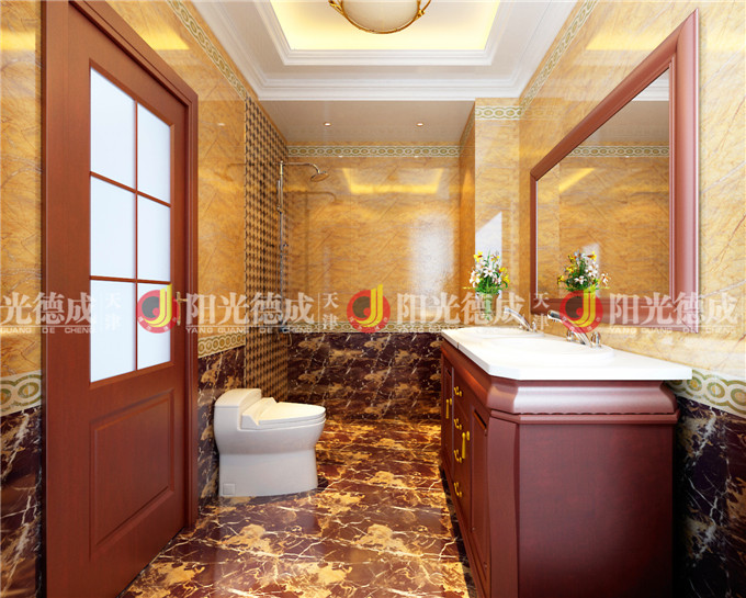 中式 雅致 品味 卫生间图片来自天津阳光德成装饰公司在津滨藏锦的分享