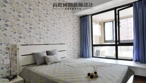 简约 小资 白领 三居 卧室图片来自高度国际装饰阿一在96平米 现代简约风的分享