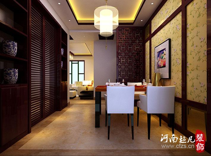 超凡装饰 0371 6769 5556 餐厅图片来自超凡装饰邓赛威在升龙国际现代中式装修实景案例的分享